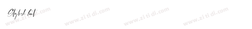 获取 Stylish Font字体转换